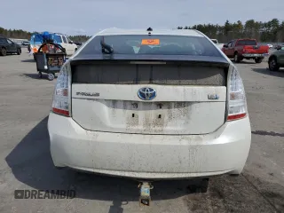 2010 Toyota Prius II with VIN JTDKN3DU5A0059488, listed as a Copart auction lot 50200605 with 0 mi miles and Salvage Title. Bid and sale history available at carsss.com. Image 6.