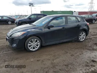 2010 Mazda 3 S Sport with VIN JM1BL1H65A1274790, listed as a Copart auction lot 46900385 with 138,417 mi miles and Salvage Title. Bid and sale history available at DreamBid. Image 1.