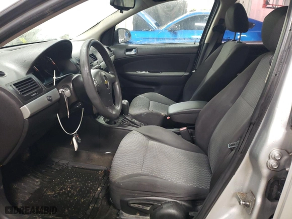 2010 Chevrolet Cobalt LT w/1LT with VIN 1G1AD5F56A7129872, listed as a Copart auction lot 81698004 with 202,267 mi miles and Salvage Title. Bid and sale history available at carsss.com. Image 7.