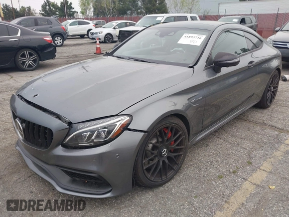 2017 Mercedes-Benz C 63 S AMG with VIN WDDWJ8HB9HF562666, listed as a IAAI auction lot 41895716 with 61,904 mi miles and . Bid and sale history available at carsss.com. Image 18.