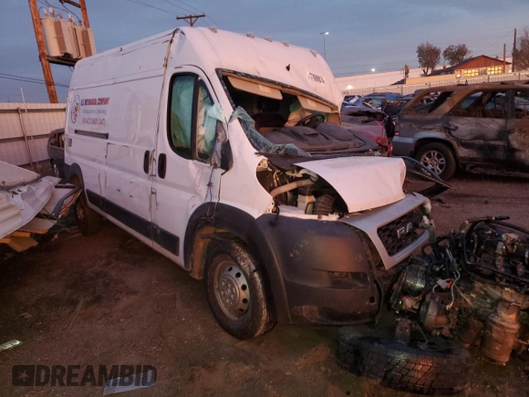 2020 Ram ProMaster Cargo with VIN 3C6TRVDG8LE111728, listed as a Copart auction lot 77698874 with Not Provided miles and Salvage Title. Bid and sale history available at carsss.com. Image 4.