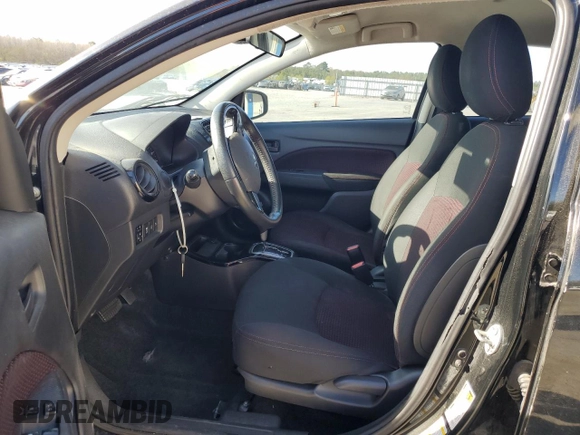 2023 Mitsubishi Mirage Black Edition с VIN ML32AWHJ2PH001350, выставлен на аукционе Copart как лот 46849375 с пробегом 31 679 миль миль и Чистый • Clean title. История ставок и продаж доступна на DreamBid. Изображение 7.