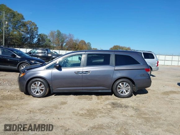 2016 Honda Odyssey EX-L with VIN 5FNRL5H69GB047902, listed as a IAAI auction lot 40795564 with 124,788 mi miles. Bid and sale history available at carsss.com. Image 14.