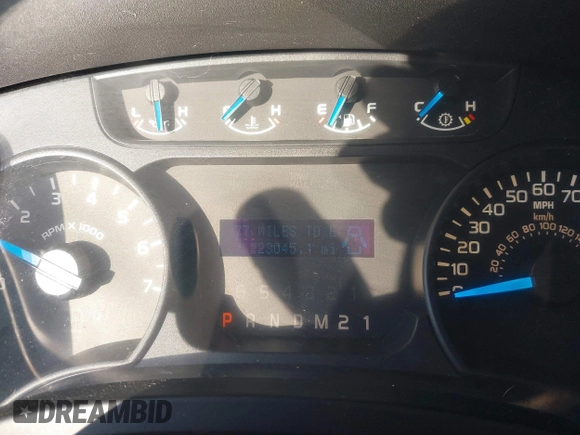2014 Ford F-150 XL with VIN 1FTFX1EF0EFA27289, listed as a IAAI auction lot 41420909 with 123,045 mi miles. Bid and sale history available at carsss.com. Image 7.