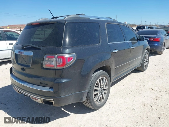 2014 GMC Acadia Denali with VIN 1GKKRTKD1EJ158482, listed as a IAAI auction lot 41826579 with 167,043 mi miles. Bid and sale history available at carsss.com. Image 4.