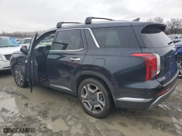 2023 Hyundai Palisade Limited with VIN KM8R5DGE4PU576111, listed as a Copart auction lot 81529973 with 13,526 mi miles and Salvage Title. Bid and sale history available at carsss.com. Image 2.