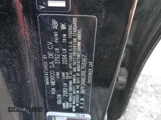 2024 Kia Forte LXS with VIN 3KPF24AD2RE768967, listed as a Copart auction lot 52128935 with 27,500 mi miles and Non Repairable. Bid and sale history available at carsss.com. Image 13.