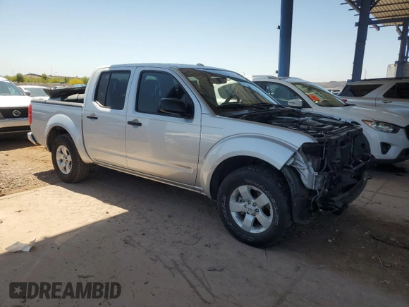 2012 Nissan Frontier SV with VIN 1N6AD0ER2CC482227, listed as a Copart auction lot 52794385 with 153,522 mi miles and Salvage title. Bid and sale history available at DreamBid. Image 4.