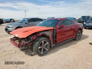 2015 Ford Mustang V6 with VIN 1FA6P8AM7F5329835, listed as a Copart auction lot 62985735 with Not provided miles and Salvage title. Bid and sale history available at DreamBid. Image 1.