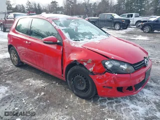 2012 Volkswagen Golf with VIN WVWBB7AJ3CW220494, listed as a IAAI auction lot 41557701 with 108,444 mi miles. Bid and sale history available at carsss.com. Image 1.