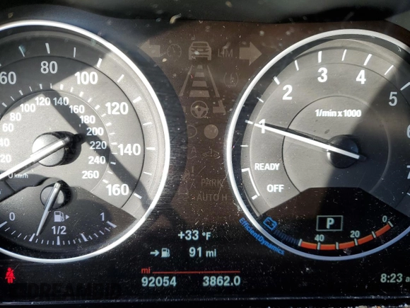 2017 BMW X1 xDrive28i with VIN WBXHT3C39H5F84369, listed as a Copart auction lot 68940992 with 92,054 mi miles. Bid and sale history available at carsss.com. Image 9.