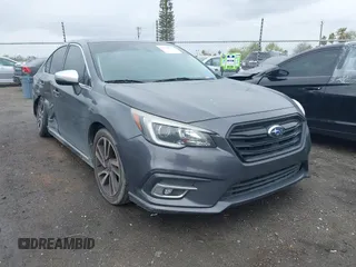 2018 Subaru Legacy Sport with VIN 4S3BNAS65J3015353, listed as a IAAI auction lot 41799071 with 109,706 mi miles. Bid and sale history available at carsss.com. Image 1.