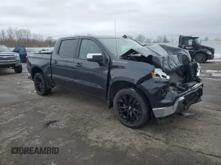 2024 Chevrolet Silverado 1500 LT with VIN 1GCPDKEK2RZ111943, listed as a Copart auction lot 46296655 with 39,474 mi miles and Salvage Title. Bid and sale history available at DreamBid. Image 4.