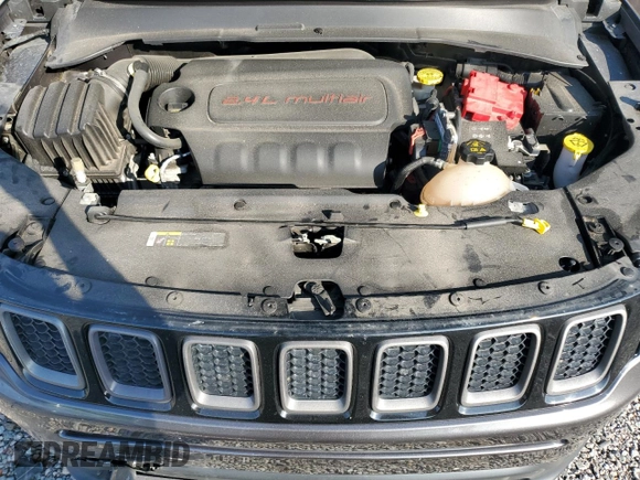 2021 Jeep Compass 80th Anniversary with VIN 3C4NJCEB1MT603899, listed as a Copart auction lot 58084775 with 69,461 mi miles and Non repairable. Bid and sale history available at DreamBid. Image 11.