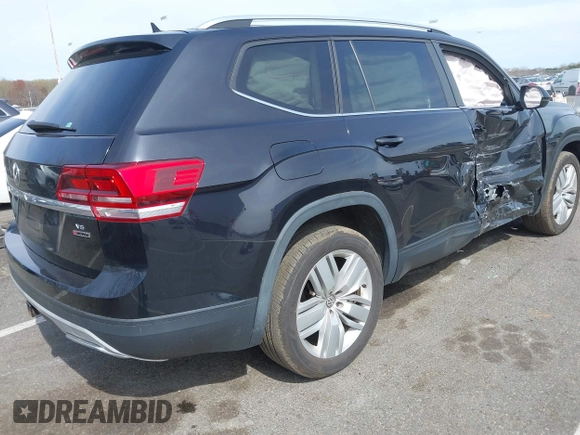 2019 Volkswagen Atlas SE with VIN 1V2UR2CA4KC616890, listed as a IAAI auction lot 42080701 with 48,269 mi miles and . Bid and sale history available at DreamBid. Image 4.