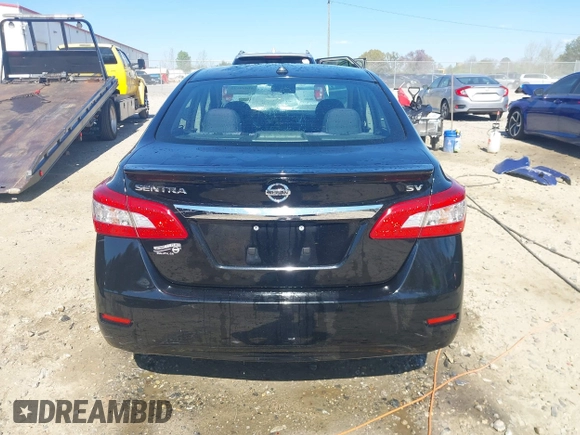 2015 Nissan Sentra S with VIN 3N1AB7AP7FY320503, listed as a IAAI auction lot 41899135 with 199,262 mi miles and . Bid and sale history available at DreamBid. Image 16.