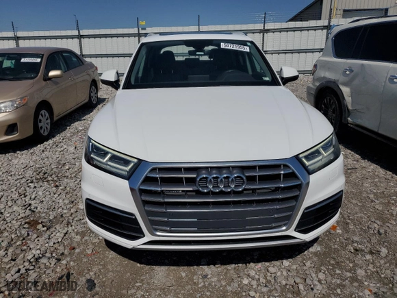 2018 Audi Q5 Premium Plus with VIN WA1BNAFY2J2131623, listed as a Copart auction lot 50721955 with 78,627 mi miles and Salvage Title. Bid and sale history available at carsss.com. Image 5.