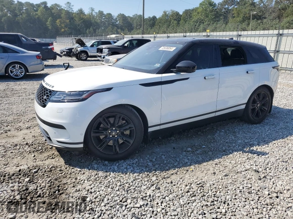 2021 Land Rover Range Rover Velar S with VIN SALYJ2EU0MA299702, listed as a Copart auction lot 72636854 with 57,246 mi miles and Salvage title. Bid and sale history available at DreamBid. Image 1.