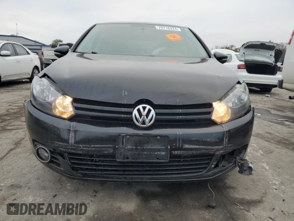 2014 Volkswagen Golf TDI w/Sunroof & Nav z VIN WVWDM7AJ8EW003755, wystawiony jako Copart lot #79718424 z przebiegiem 143 324 mil mil oraz Szkoda całkowita • Salvage title. Historia ofert i sprzedaży dostępna na DreamBid. Obrazek 5.