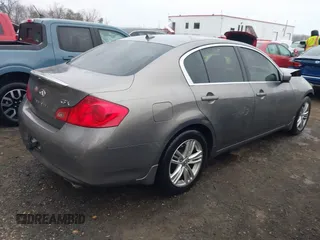 2012 Infiniti G37 x with VIN JN1CV6AR9CM674498, listed as a IAAI auction lot 41766567 with 186,157 mi miles and . Bid and sale history available at DreamBid. Image 4.