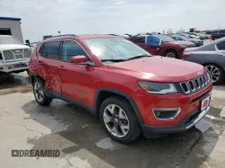 2018 Jeep Compass Limited with VIN 3C4NJCCB2JT358366, listed as a Copart auction lot 57937785 with 72,834 mi miles and Salvage title. Bid and sale history available at DreamBid. Image 4.