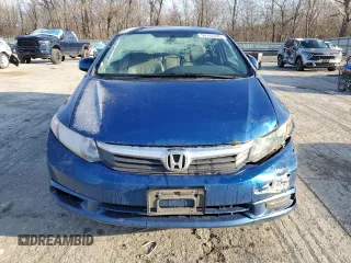 2012 Honda Civic EX-L with VIN 19XFB2F99CE324615, listed as a Copart auction lot 50165245 with 149,076 mi miles and Salvage Title. Bid and sale history available at DreamBid. Image 5.