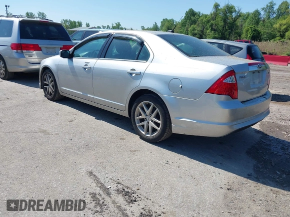 2012 Ford Fusion SEL with VIN 3FAHP0JA7CR295078, listed as a IAAI auction lot 42152639 with 162,887 mi miles. Bid and sale history available at carsss.com. Image 3.
