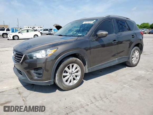 2016 Mazda CX-5 Sport with VIN JM3KE2BY9G0643487, listed as a Copart auction lot 53729265 with 155,875 mi miles and Clean Title. Bid and sale history available at carsss.com. Image 1.