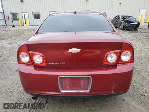 2011 Chevrolet Malibu LTZ with VIN 1G1ZE5E16BF241741, listed as a Copart auction lot 51133865 with 159,778 mi miles and Non Repairable. Bid and sale history available at DreamBid. Image 6.