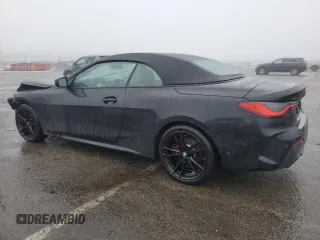 2023 BMW 4 Series 430i xDrive with VIN WBA43AT09PCL18313, listed as a Copart auction lot 45157215 with 20,055 mi miles and Salvage Title. Bid and sale history available at DreamBid. Image 2.
