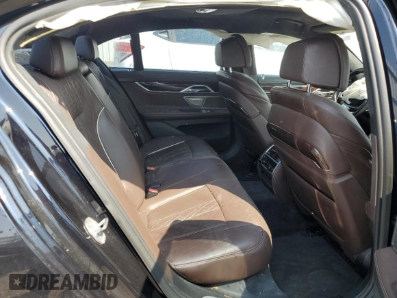 2017 BMW 7 Series 750i xDrive with VIN WBA7B0C57HG527064, listed as a Copart auction lot 62463405 with 103,454 mi miles and Salvage title. Bid and sale history available at DreamBid. Image 10.