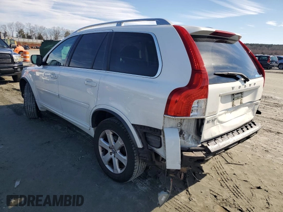 2013 Volvo XC90 Premier Plus with VIN YV4952CZ9D1664129, listed as a Copart auction lot 45498505 with 122,837 mi miles and Salvage Title. Bid and sale history available at carsss.com. Image 2.