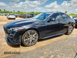 2023 Mercedes-Benz C 43 AMG with VIN W1KAF8HB5PR115101, listed as a Copart auction lot 63683285 with 13,488 mi miles and Salvage title. Bid and sale history available at DreamBid. Image 1.