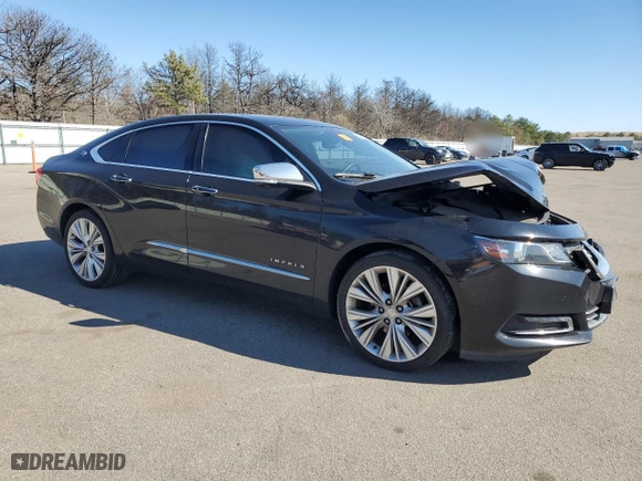 2015 Chevrolet Impala LTZ with VIN 2G1165S30F9291324, listed as a Copart auction lot 53556635 with 115,340 mi miles and Salvage Title. Bid and sale history available at carsss.com. Image 4.