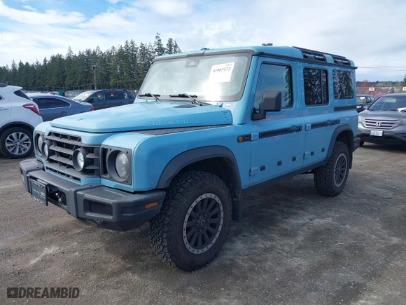 2024 Ineos Grenadier Station Wagon with VIN SC6GM1CA1RF010304, listed as a IAAI auction lot 41903172 with 3,781 mi miles. Bid and sale history available at carsss.com. Image 20.