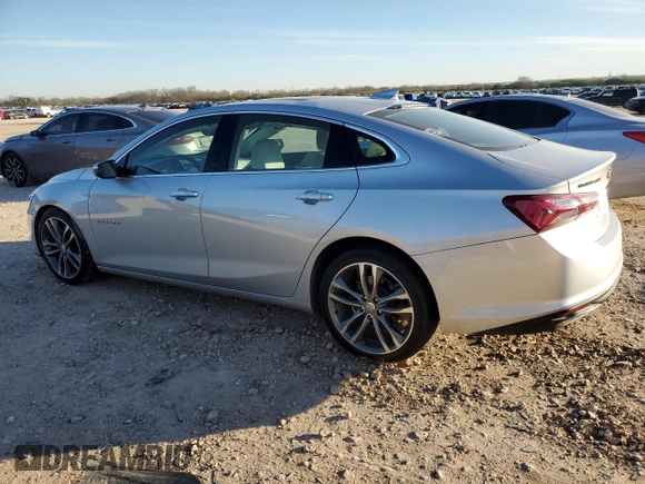 2022 Chevrolet Malibu Premier with VIN 1G1ZE5SX0NF107207, listed as a Copart auction lot 88639195 with 32,057 mi miles and Salvage Title. Bid and sale history available at DreamBid. Image 2.