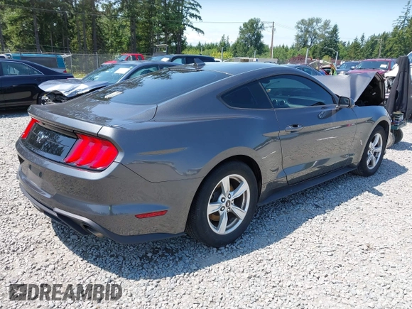 2020 Ford Mustang EcoBoost z VIN 1FA6P8TH9L5167587, wystawiony jako IAAI lot #42407141 z przebiegiem 38 757 mil mil oraz . Historia ofert i sprzedaży dostępna na DreamBid. Obrazek 4.