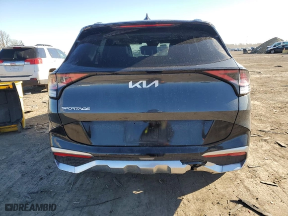 2023 Kia Sportage SX with VIN 5XYK43AF2PG029263, listed as a Copart auction lot 41809265 with 29,065 mi miles and Salvage Title. Bid and sale history available at carsss.com. Image 6.