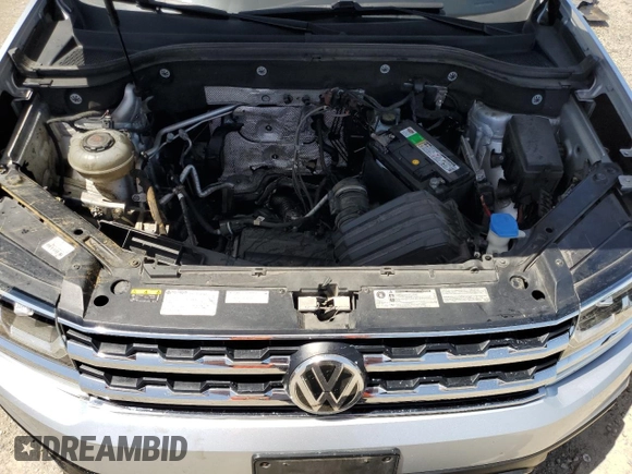2019 Volkswagen Atlas SE with VIN 1V2UR2CA1KC518092, listed as a Copart auction lot 57265695 with 96,902 mi miles and Salvage title. Bid and sale history available at DreamBid. Image 12.
