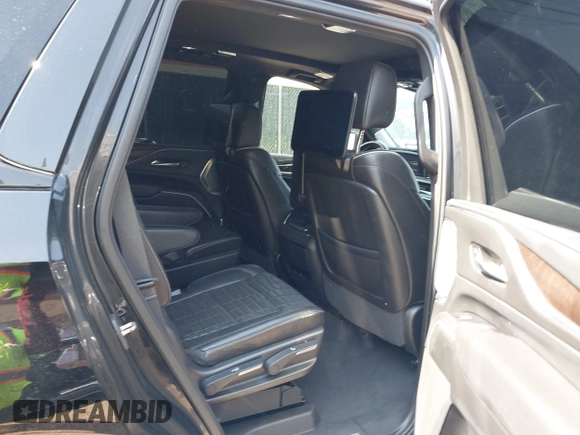 2021 Cadillac Escalade Sport Platinum with VIN 1GYS3GKL3MR320943, listed as a IAAI auction lot 41930631 with 62,091 mi miles and . Bid and sale history available at DreamBid. Image 8.
