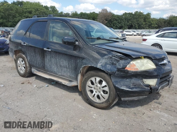 2003 Acura MDX Touring Pkg RES w/Navigation System with VIN 2HNYD18953H515716, listed as a Copart auction lot 70050424 with 192,658 mi miles and Salvage Title. Bid and sale history available at carsss.com. Image 4.
