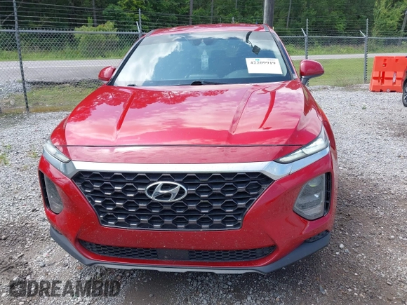 2019 Hyundai Santa Fe SE z VIN 5NMS23AD8KH025141, wystawiony jako IAAI lot #42209919 z przebiegiem 176 172 mil mil oraz . Historia ofert i sprzedaży dostępna na DreamBid. Obrazek 12.