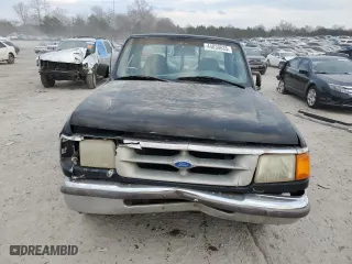 1996 Ford Ranger XL with VIN 1FTCR10AXTPA42589, listed as a Copart auction lot 44038635 with 332,201 mi miles and Salvage Title. Bid and sale history available at carsss.com. Image 5.