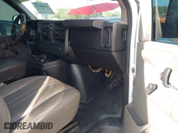 2011 Chevrolet Express Cargo with VIN 1GCWGFCA8B1162548, listed as a IAAI auction lot 41965235 with 226,539 mi miles and . Bid and sale history available at DreamBid. Image 5.