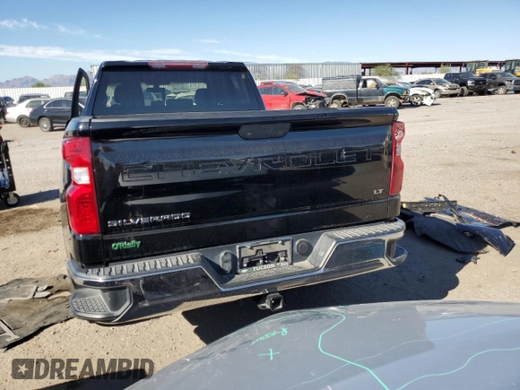 2019 Chevrolet Silverado 1500 LT with VIN 1GCRWCEK8KZ325723, listed as a Copart auction lot 71875894 with 113,332 mi miles and Salvage Title. Bid and sale history available at DreamBid. Image 6.