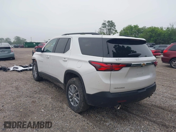 2023 Chevrolet Traverse LT Cloth with VIN 1GNERGKW0PJ175592, listed as a IAAI auction lot 42531153 with 15,045 mi miles and . Bid and sale history available at DreamBid. Image 3.