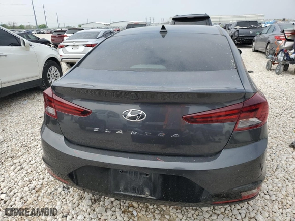 2020 Hyundai Elantra SEL with VIN 5NPD84LF0LH560528, listed as a Copart auction lot 51244505 with 126,895 mi miles and Salvage Title. Bid and sale history available at carsss.com. Image 6.