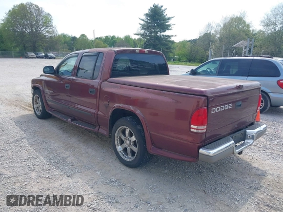 2001 Dodge Dakota Sport with VIN 1B7HL2AN91S278613, listed as a IAAI auction lot 42047239 with 178,321 mi miles and . Bid and sale history available at carsss.com. Image 3.