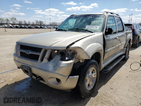 2005 Ford Explorer Sport Trac XLS with VIN 1FMDU77K35UA00852, listed as a Copart auction lot 52209715 with 247,583 mi miles and Salvage title. Bid and sale history available at DreamBid. Image 1.