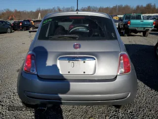 2015 FIAT 500 Pop with VIN 3C3CFFAR5FT549883, listed as a Copart auction lot 42905715 with 109,012 mi miles and Salvage title. Bid and sale history available at DreamBid. Image 6.